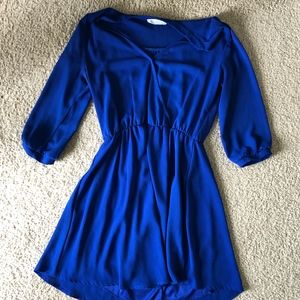 Nordstrom Lush Mock-Wrap Dress